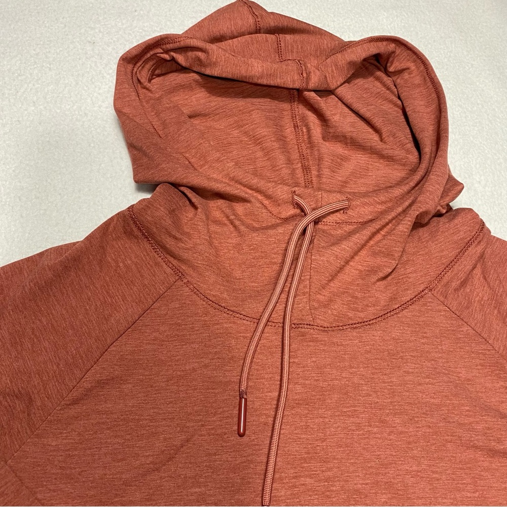 Velocity Activewear Terracotta Long Thumbhole Sleeves Top Size S #1531 - Picture 8 of 16